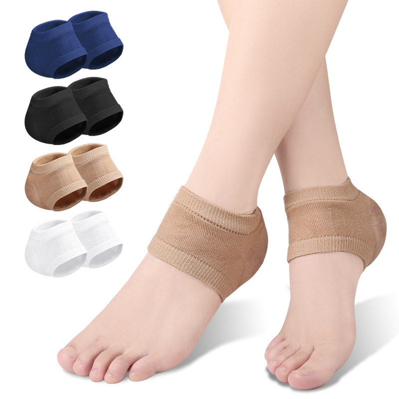 Heel Liner Grip - Silicone Gel Heel Protector Sleeve Half
