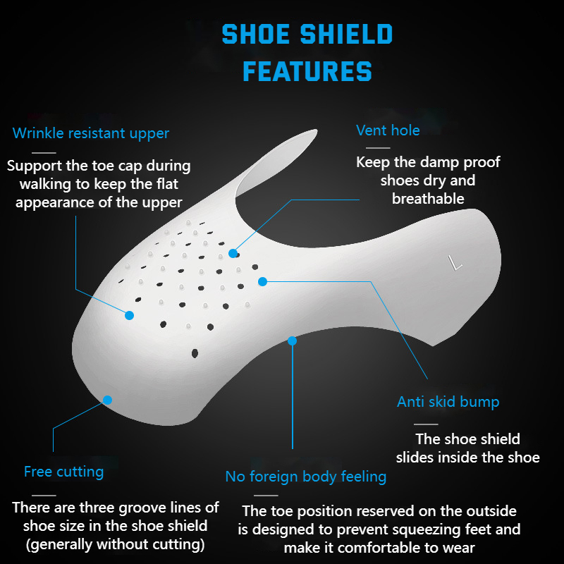 1 Pair Anti Crease Shoe Head P - огляд і ціна Sneaker Care Crease Protector