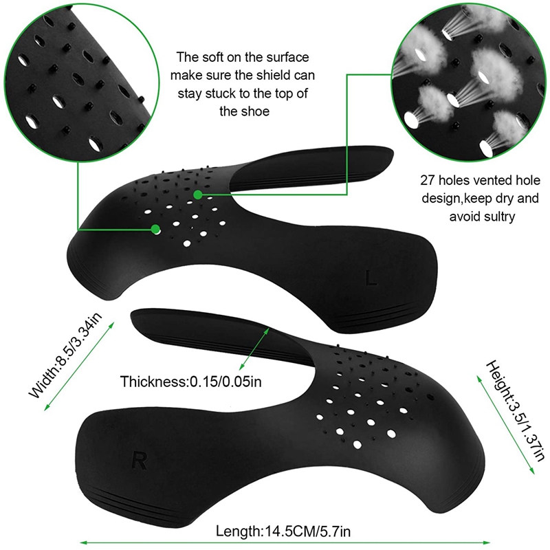 2 Pcs Crease Protector Shoe An - огляд і ціна Sneaker Care Crease Protector