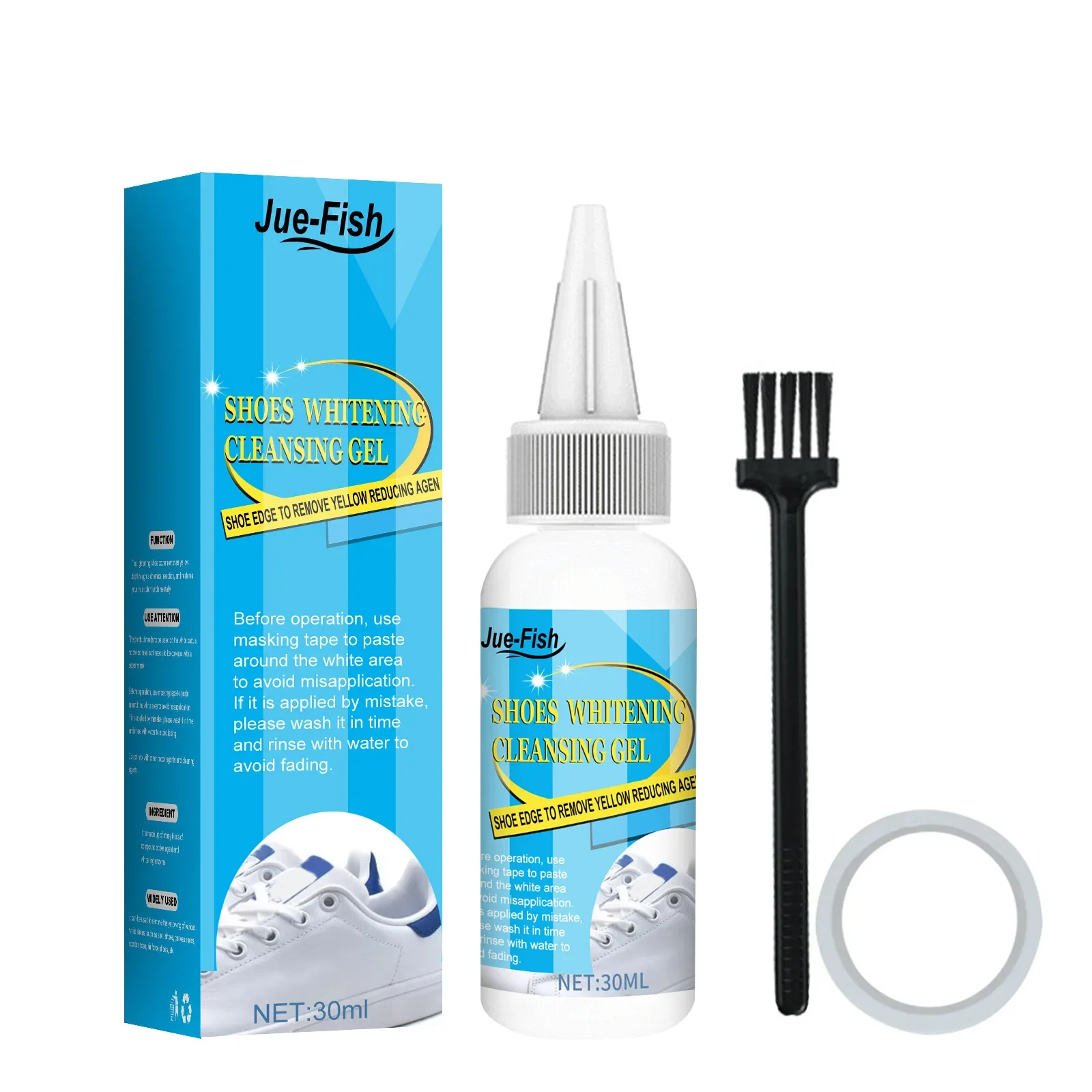 White Shoes Cleaning Gel Stain - огляд і ціна Sneaker Care Spray