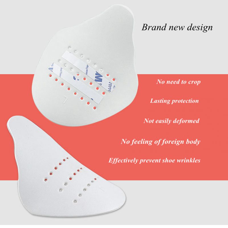 2Pcs Leather Shoe Toe Caps Sup - огляд і ціна Sneaker Care Crease Protector