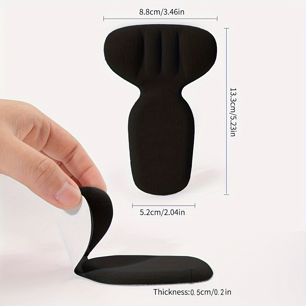 Thickened T-Shaped Foam Heel P - огляд і ціна Heel Liner Grip