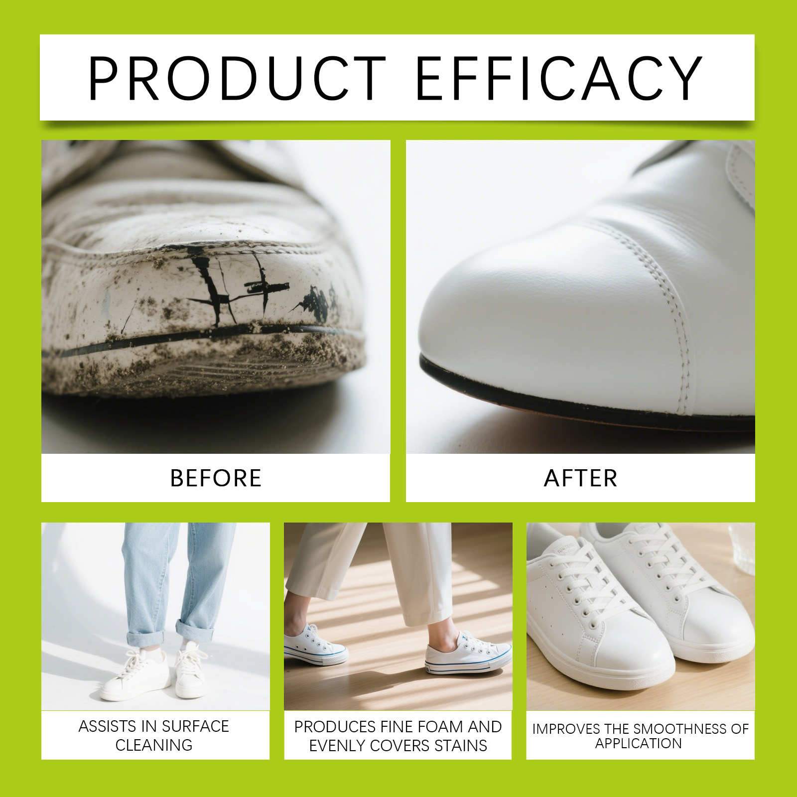 White Shoe Cleaner Sneaker Cle - огляд і ціна Sneaker Care Spray